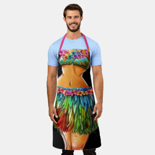 3. Luau oder Kitchen-Lachen-Schürze Schürze