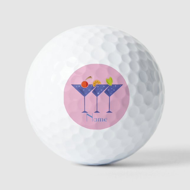 3 Martini Cocktails Thunder_Cove Golfball (Vorderseite)