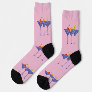 3 Martini Cocktails Thunder_Cove Socken