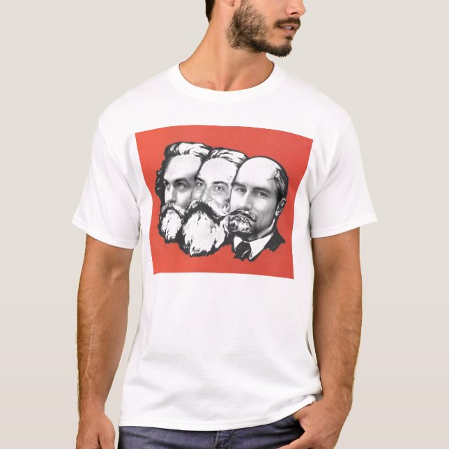 3 marxists T-Shirt (Vorderseite)
