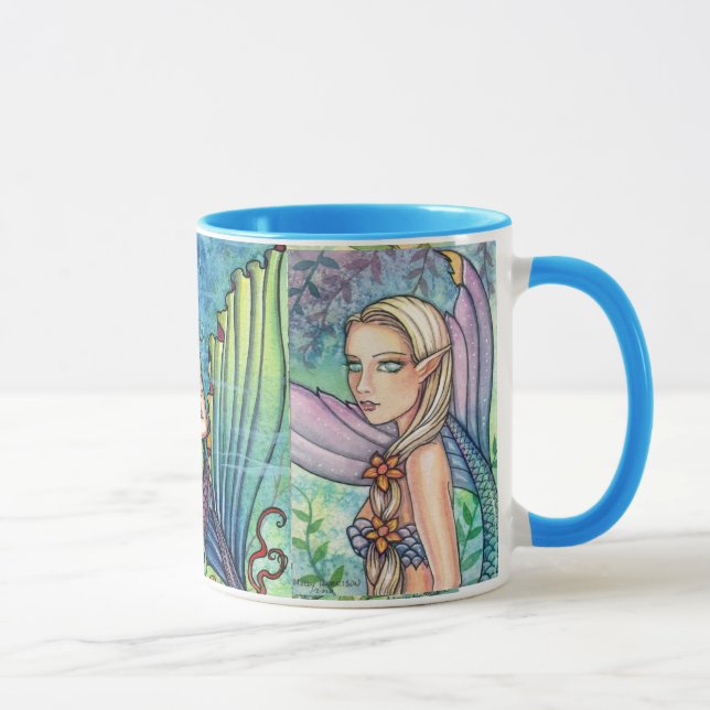 3 Meerjungfrau-Tasse von Molly Harrison Tasse (Rechts)