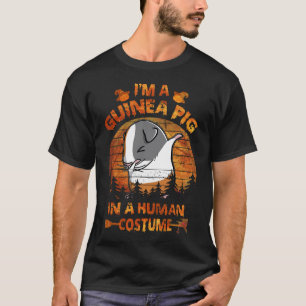 3 Meerschweinchen-Halloween-Kostüm für Menschen T-Shirt