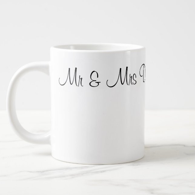 3 Mugs de style - M. & Mme Dickinson 21.07.20xx (Gauche)