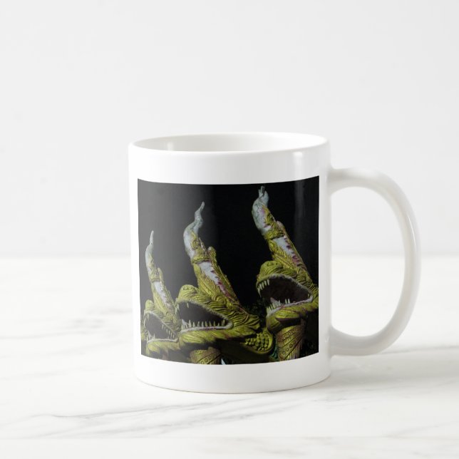 3 Nagas in der Nacht Kaffeetasse (Rechts)