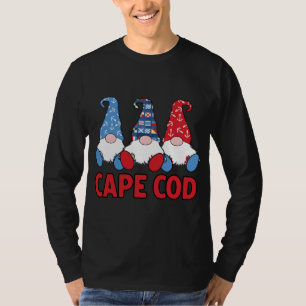 3 Nauti Segeln Gnomes Cape Cod MA The Ca T-Shirt