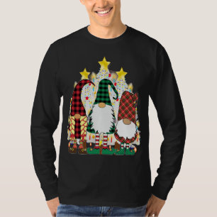 3 Niedliche Weihnachtsgnomen Schwedischer Jul Nord T-Shirt