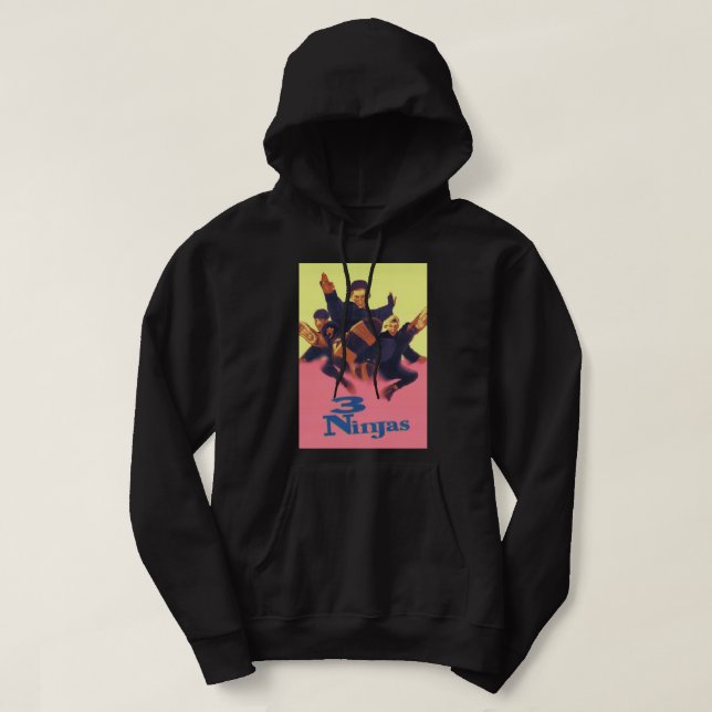 3 Ninjas Classic Hoodie (Design vorne)