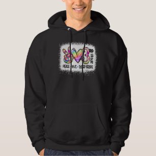 3. Peac-Liebe der dritten Klasse zurück zur Schule Hoodie