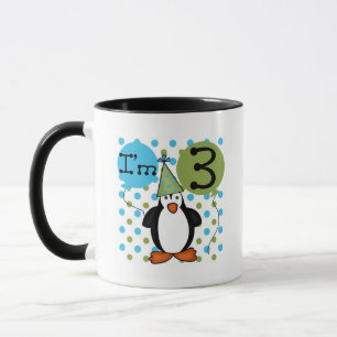 3. Penguin Geburtstagsgeschenke und Geschenke Tasse