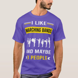 3 Personen Marschierband T-Shirt