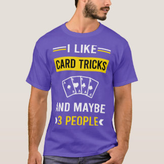 3 Personen Tricks der Manipulation T-Shirt