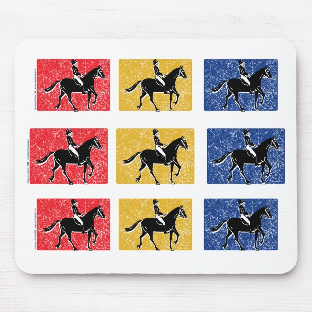 3-Pferde Mousepad (Vorne)