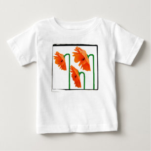 3 Pflücke mit Kante Baby T-shirt