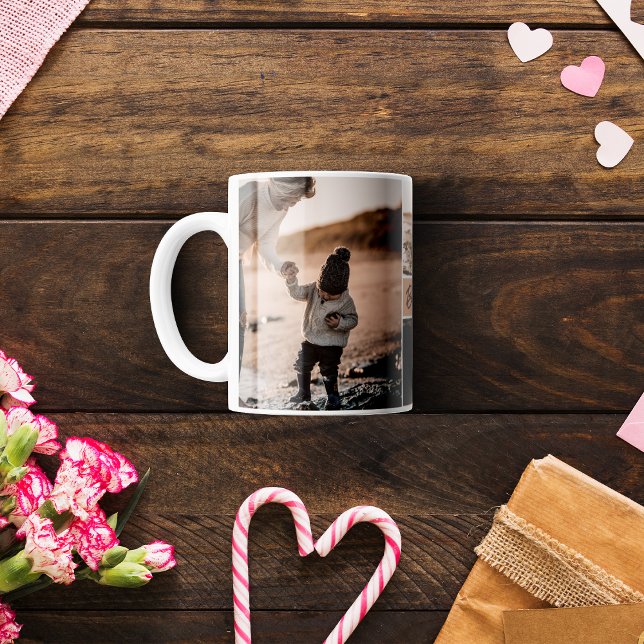 3 Photos Collages de la Mug Café Fête des Mères (Créateur téléchargé)