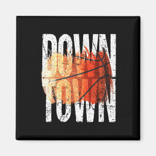 3 Point Shot Basketball Grafik - Innenstadt Magnet