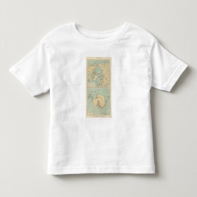 3 polare Länder Kleinkind T-shirt (Vorderseite)