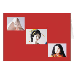 3 poupées japonaises