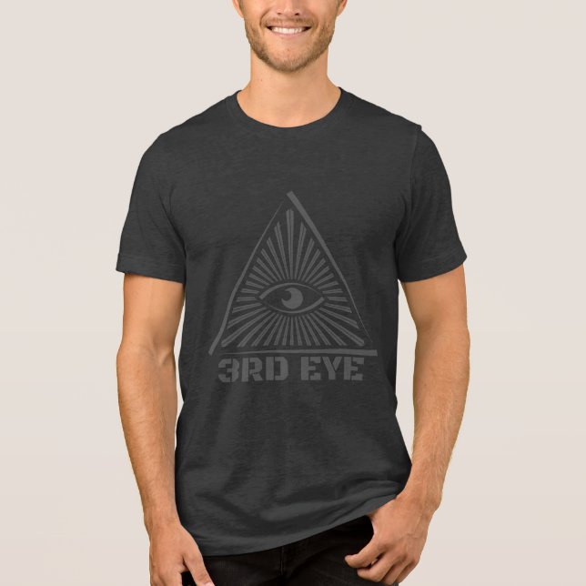 3. Retro-Vision Tri-Blend Shirt (Vorderseite)