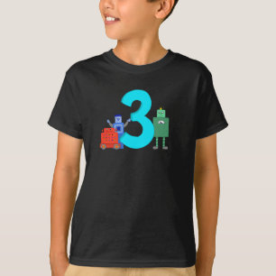 3 Roboter T-Shirt