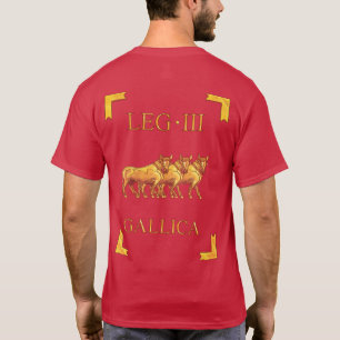 3 römischer Legio III Gallica Vexillum T - Shirt