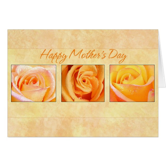 3 Rose Muttertag (Vorderseite (Horizontal))