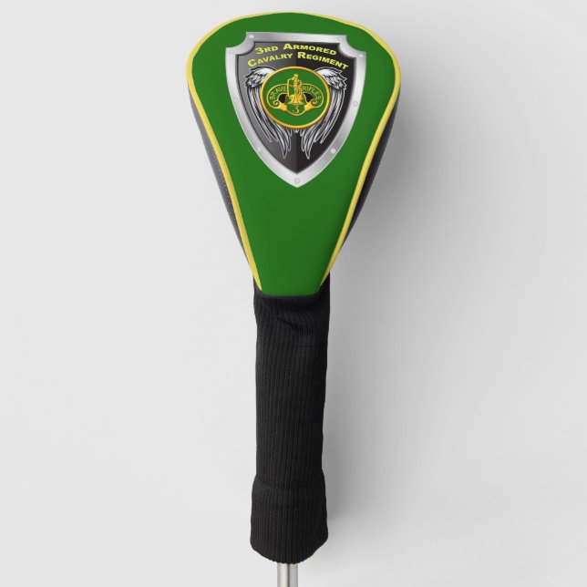 3. Rüstungsregierungs-Veteranenschild Golf Headcover (Vorderseite)