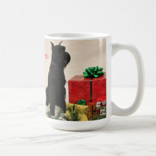 3 Schnauzers-WeihnachtsTasse Kaffeetasse