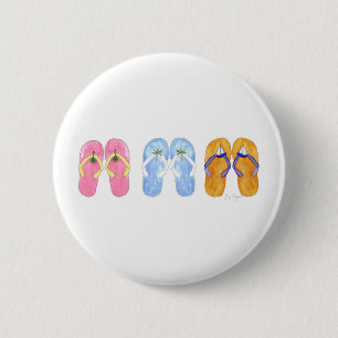 3 Seiten der Schaltfläche Flip Flops Button