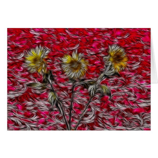 3 Sonnenblumen (Vorderseite (Horizontal))