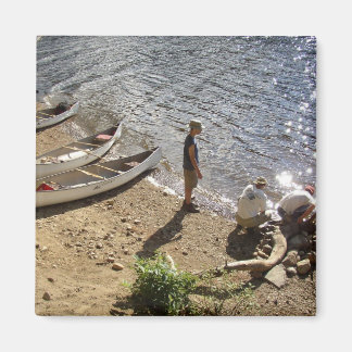 3 Sounds 3 Canoes Magnet