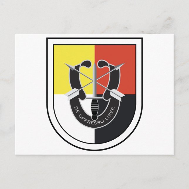 3. Spezialeinheiten Postkarte (Vorderseite)