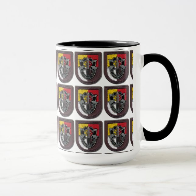 3. Spezialkräfte Grüne Berets Flash Cup Tasse (Rechts)