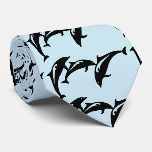 3 Sprungporpoises Thunder_Cove Krawatte