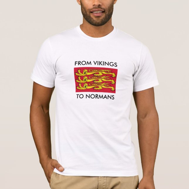 "3 Standard-Zertifikate""FROM VIKINGS TO NORMANS" T-Shirt (Vorderseite)