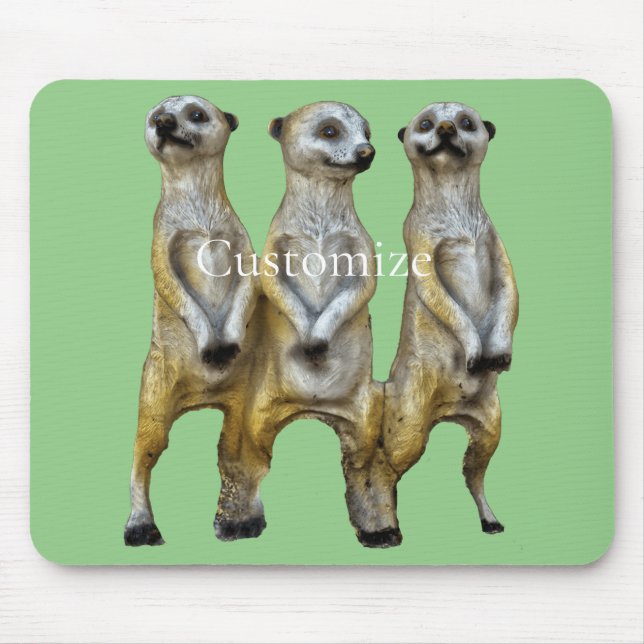 3 Stehend Meerkats Thunder_Cove Mousepad (Vorne)