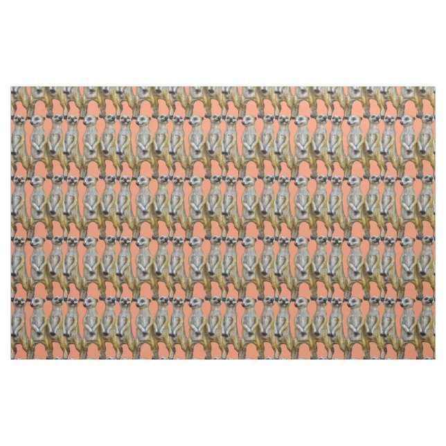 3 Stehend Meerkats Thunder_Cove Stoff (Fat Quarter (45,7 x 55,9 cm))