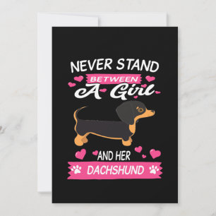 3 Stell dich niemals zwischen ein Mädchen und sein Einladung