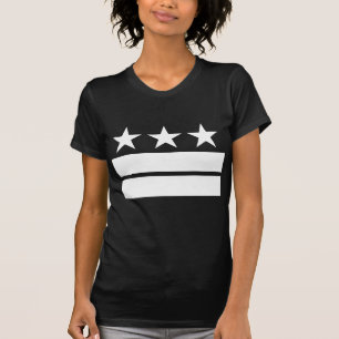 3 Sterne 2 Stangen T-Shirt