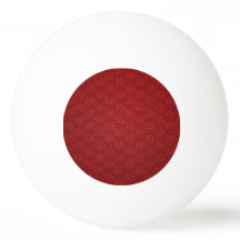 3-Sterne-Pingpong-Balls; Rote und grüne Zentren