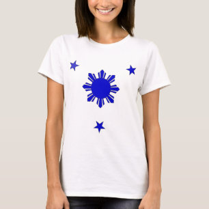 3 Sterne u. ein Sun T-Shirt