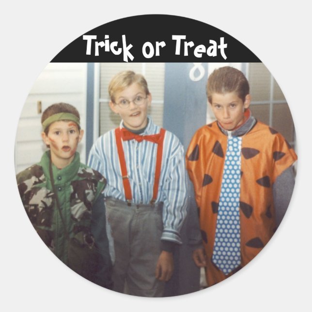 3 Stooges - Stickers Halloween (Devant)