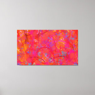 3-STUDIEN-KUNST - JOY - ORANGES - CANVAS DRUCKGIFT LEINWANDDRUCK