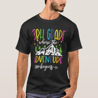 3. Stufe, wo das Abenteuer wieder in Schoo beginnt T-Shirt