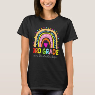3. Stufe, wo das Abenteuer wieder in Schoo beginnt T-Shirt