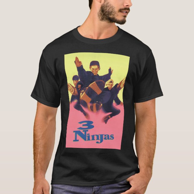 3 T-shirt classique Ninjas (Devant)