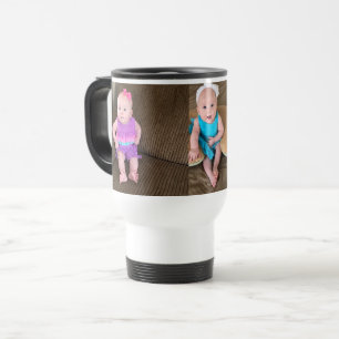 3 tasses de voyage personnalisées par PHOTOS ou