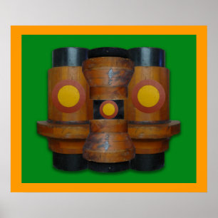 3 Türme 3-Print Poster