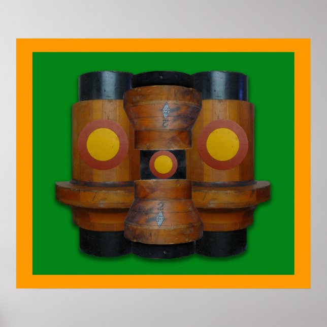 3 Türme 3-Print Poster (Vorne)