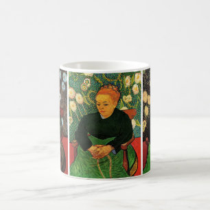 3 verschiedene Van-Gogh-Porträts von Augustine Rou Kaffeetasse