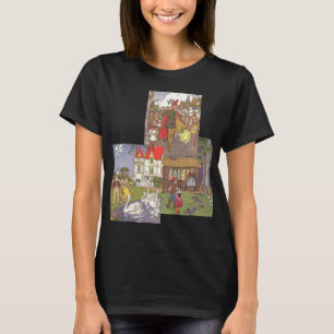 3 verschiedene Vintage-Klassiker Märchen von Hauma T-Shirt